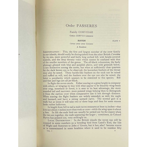 314 - (Ornithology) David A. Bannerman and George E. Lodge illustrations The Birds of the British Isles Tw... 