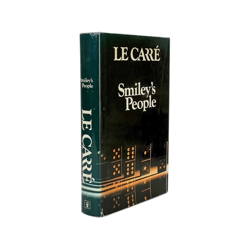 34 - (Signed le Carre and Alec Guinness) Smiley's People Signed and inscribed on ffep 'John le Carre with... 