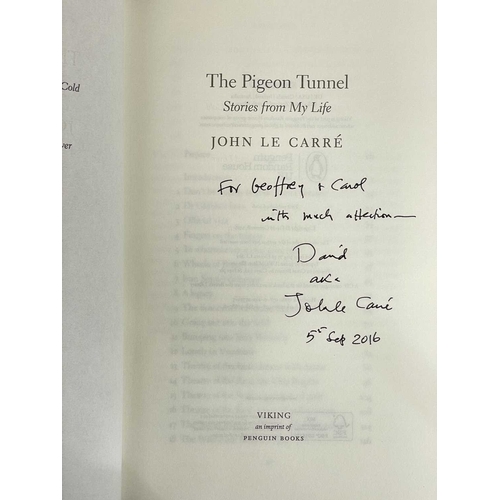 36 - (Signed) John le Carre A fine collection of twenty works. 'The Pidgeon Tunnel', 'The Spy Who Came In... 