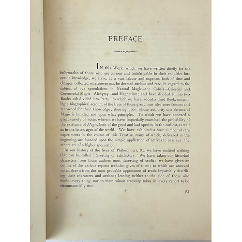 37 - (Occult) Francis Barrett The Magus, or Celestial Intelligencer; being a complete system of occult ph... 