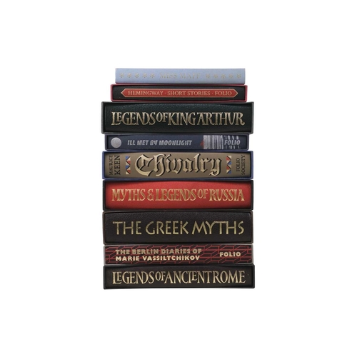 375 - (Folio Society) Eighteen works All in a vg condition with card slipcases, including Legends of King ... 