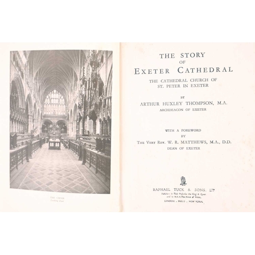 380 - (Exeter) Four works HISTORY OF THE WEAVERS FULLERS AND SHEARMEN OF EXETER By Beatrix. F. Cresswell (... 