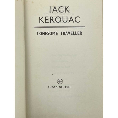 390 - Jack Kerouac Lonesome Traveller First UK edition, dust wrapper with small tears to edge and spine wi... 