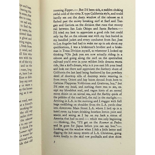 390 - Jack Kerouac Lonesome Traveller First UK edition, dust wrapper with small tears to edge and spine wi... 