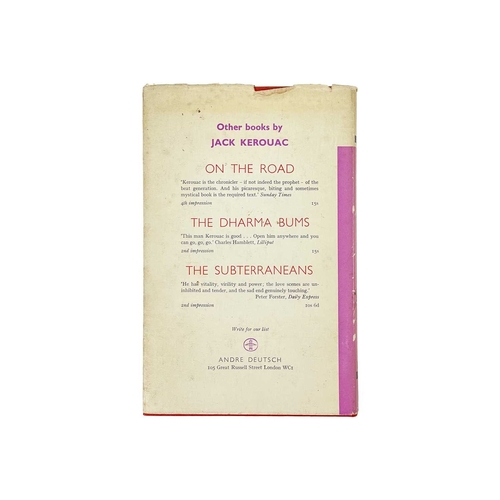 390 - Jack Kerouac Lonesome Traveller First UK edition, dust wrapper with small tears to edge and spine wi... 