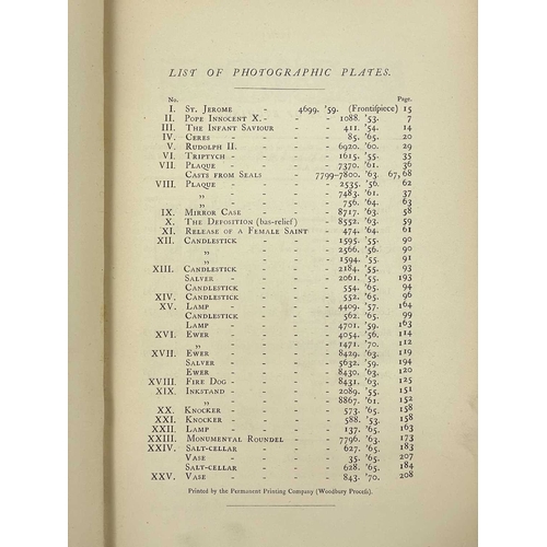 398 - A DESCRIPTIVE CATALOGUE OF THE BRONZES OF EUROPEAN ORIGIN IN THE SOUTH KENSINGTON MUSEUM By C. Drury... 