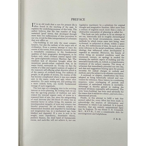 401 - Frederick R. Hiorns Town-building in History First edition. An Outline review of conditions, influen... 