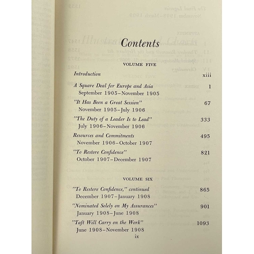 405 - (American History) Elting E. Morison, John M. Blum and John J. Buckley (ed) The Letters of Theodore ... 