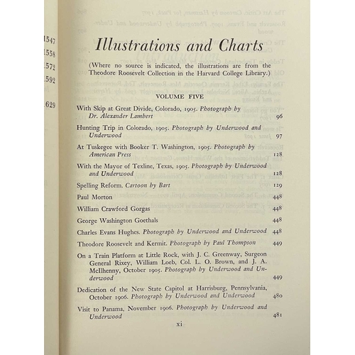 405 - (American History) Elting E. Morison, John M. Blum and John J. Buckley (ed) The Letters of Theodore ... 