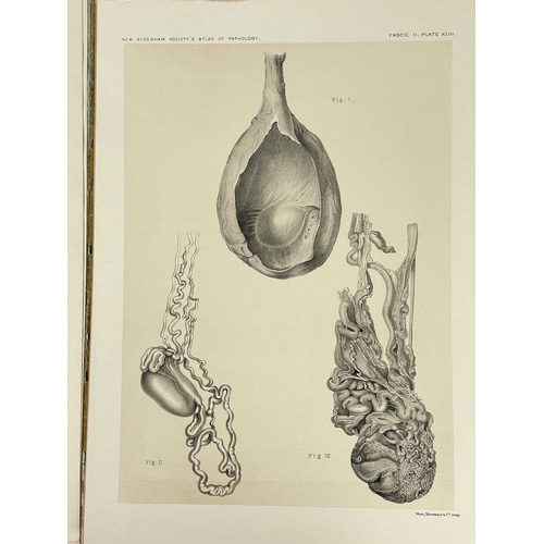 443 - Atlas of Illustrations of Pathology Four issues Fasciculus VII, VIII, IX and X, original envelopes w... 