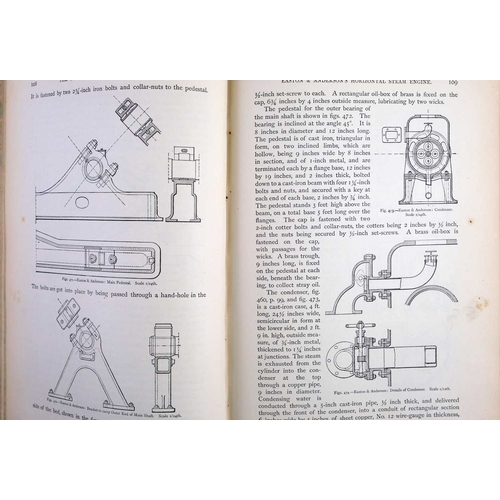 449 - (Railway and the Steam Engine) D. K. Clark. Railway Machinery: A Treatise on the Mechanical Engineer... 