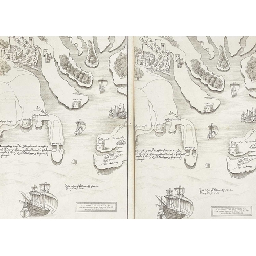 455 - A collection of 17th and 18th century copper engraved maps Nineteen Robert Morden. 'Cumberland,' unc... 