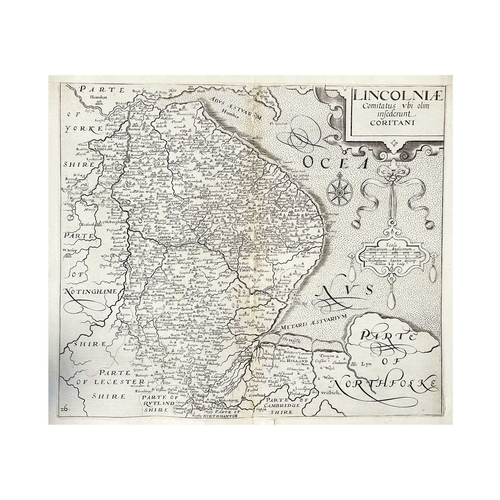 455 - A collection of 17th and 18th century copper engraved maps Nineteen Robert Morden. 'Cumberland,' unc... 