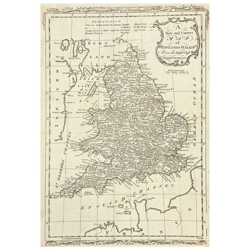 455 - A collection of 17th and 18th century copper engraved maps Nineteen Robert Morden. 'Cumberland,' unc... 