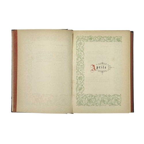 469 - BARBERA, G (Ed) Fior Da Fiore Dalle Opere Di Dante Green cloth boards with gilt lettering to front, ... 