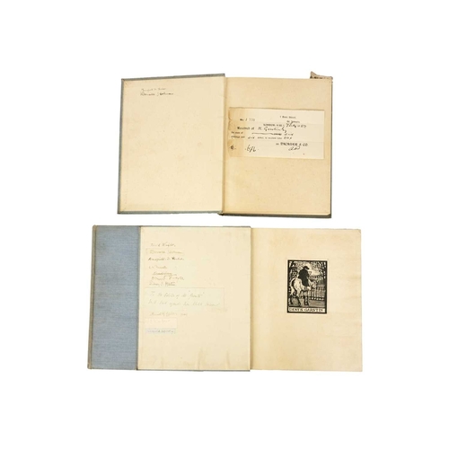 479 - (Cambridge University) Granta Magazine Three bound volumes from 1909-1912 Uniform blue cloth with so... 