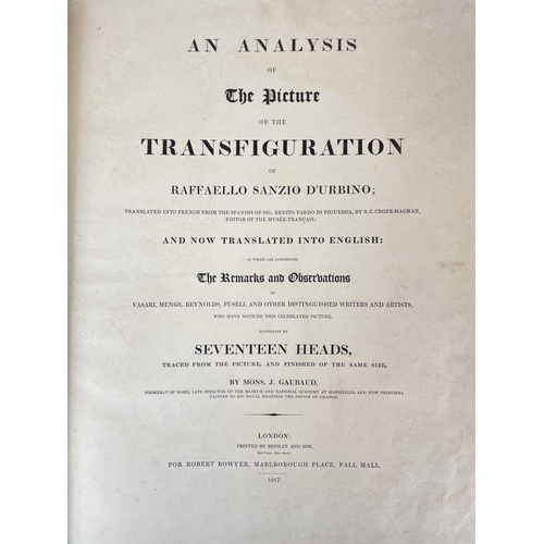 49 - Benito Pardo di Figueroa; S.C. Croze-Magna An Analysis of the Picture of the Transfiguration of Raff... 