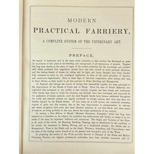 498 - (Natural History and Farriery) Two works Mrs Mary Trimmer. 'A Natural History of the Most Remarkable... 