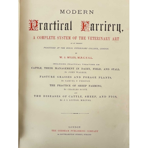 498 - (Natural History and Farriery) Two works Mrs Mary Trimmer. 'A Natural History of the Most Remarkable... 