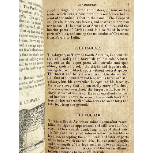 498 - (Natural History and Farriery) Two works Mrs Mary Trimmer. 'A Natural History of the Most Remarkable... 