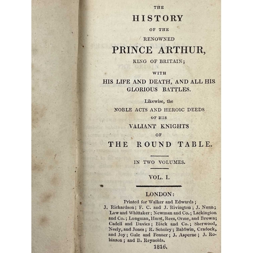 5 - (Le Morte d'Arthur) [Sir Thomas Malory] The History of the Renowned Prince Arthur and His Knights of... 