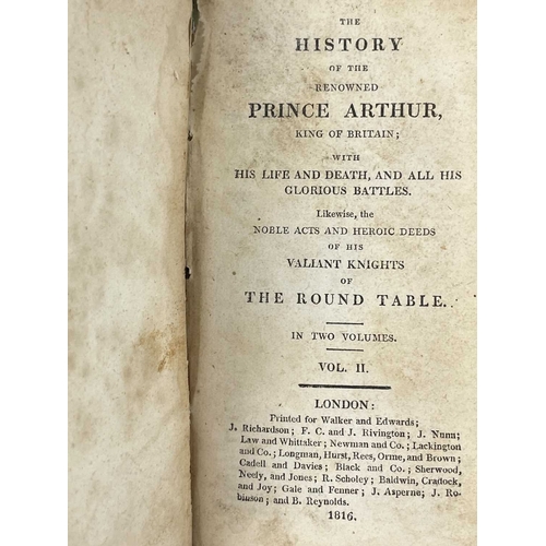 5 - (Le Morte d'Arthur) [Sir Thomas Malory] The History of the Renowned Prince Arthur and His Knights of... 