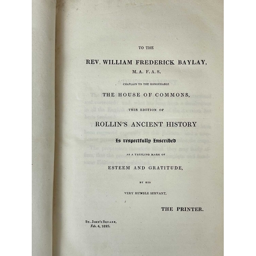 509 - ROLLIN, M The Ancient History Of The Egyptians, Carthaginians, Assyrians, Babylonians, Medes And Per... 