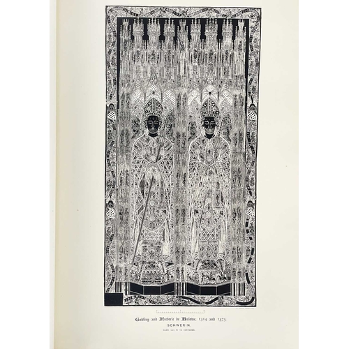 514 - The Rev. W. F. Creeny A Book of Fac-Similes of Monumental Brasses on the Continent of Europe, With B... 