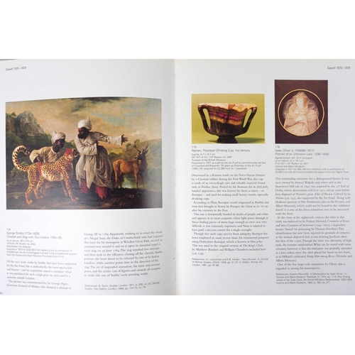 520 - (British Art) Ten works Judy Egerton. 'Wright of Derby,' exhibition catalogue, card wraps, cloth sli... 