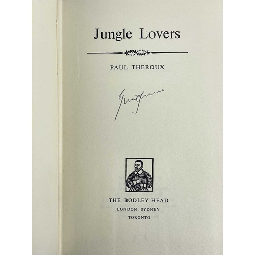 521 - (Signed) Paul Theroux Nine good works, of which one is signed CHICAGO LOOP By Paul Theroux (1990) Ne... 