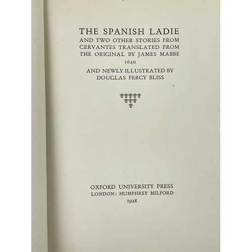 527 - Douglas Percy Bliss illustrations The Spanish Ladie and Two Other Stories From Cervantes Translated ... 