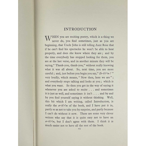 58 - A. A. Milne Now We Are Six First edition, facsimile dj, fine original cloth with gilt decorations, g... 