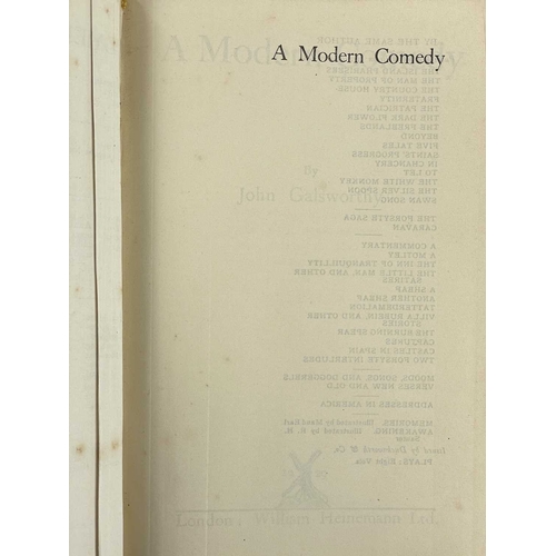 59 - (Bindings) Three impresive bindings Rudyard Kipling. 'The Day's Work,' rebound in quite the lovely f... 