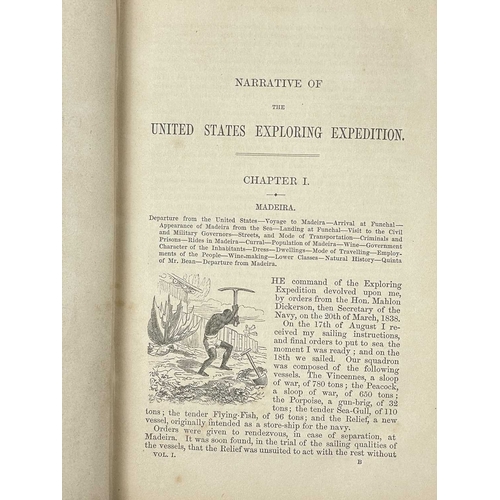 68 - (South Pacific Islands) Charles Wilkes Narrative of the United States Exploring Expedition, During t... 