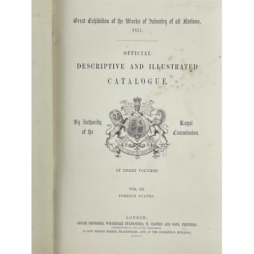 7 - (The Great Exhibition) Great Exhibition of the Works of Industry of all Nations. Official Descriptiv... 