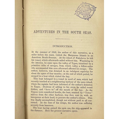 71 - Herman Melville Omoo: A Narrative of Adventures in the South Seas; A Sequel to Typee; Or the Marques... 