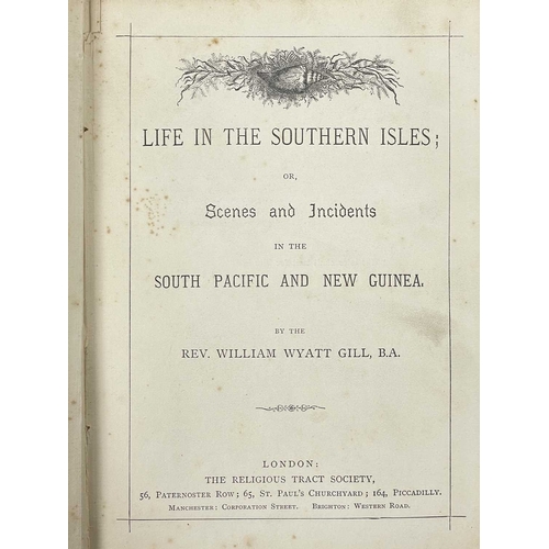 72 - (Colonialism, Missionary and the South Pacific Islands) Five decorative bindings R. Vernon. 'James C... 