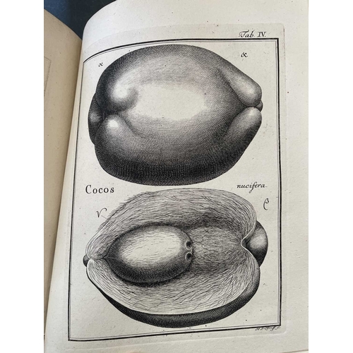 8 - (Botany) Josephus Gaertner De fructibus et seminibus plantarum Three volumes, two hundred and fiftee... 