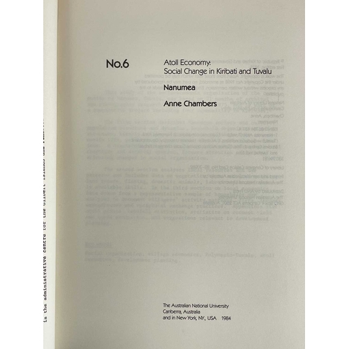 80 - (The Gilbert and Ellice Islands Colony) Various authors Atoll Economy: Social Change in Kiribati and... 