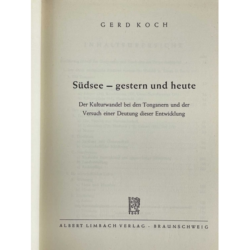 91 - Gerd Koch (1922–2005) Fourteen publications 'The Material Culture of Kiribati,' translated by Guy Sl... 