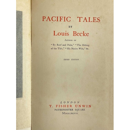 92 - (Pacific Islands) Eight good works George Cousins. 'The Story of the South Seas. Written for Young P... 