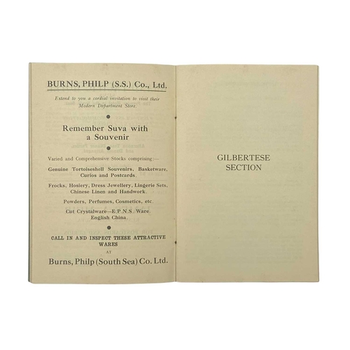 100 - (South Pacific Islands) Mrs. Thomas Lascelles Iremonger Our Daily Bread and Fifty Recipes in Gilbert... 