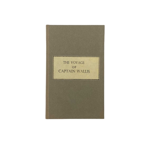 102 - The Voyage of Captain Wallis Round the World: With an Account of the Progress of Captain Carteret Af... 