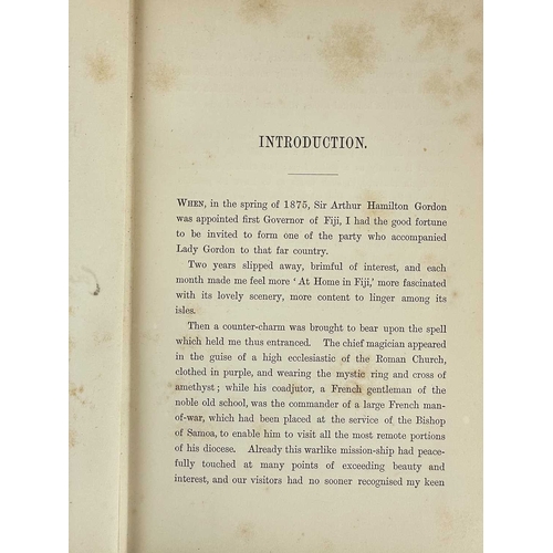 103 - (Signed) GORDON CUMMING, C. F. A Lady's Cruise in a French Man-of-War Signed by the author to the ti... 