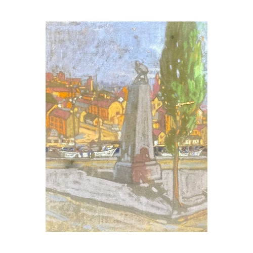 1031 - Frederick ROBERTS JOHNSON (1900-1986) St Nygatan, Sweden Pastel on paper, signed and titled to margi... 