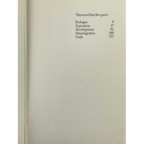 105 - B. S. Johnson Albert Angelo First edition, orignal cloth, very small tears and nibbles to unclipped ... 