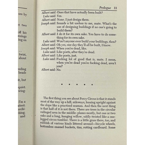 105 - B. S. Johnson Albert Angelo First edition, orignal cloth, very small tears and nibbles to unclipped ... 