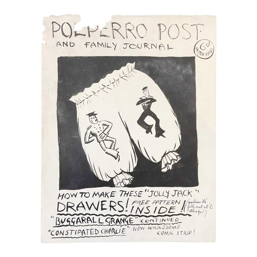 1133 - Frederick ROBERTS JOHNSON (1900-1986) Works produced for the Polperro Press and Polperro Post Each p... 