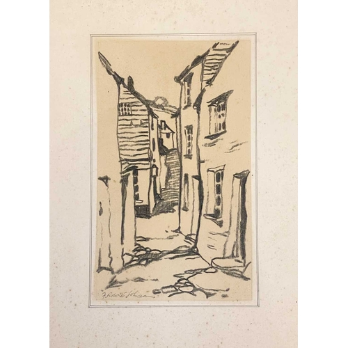 1136 - Frederick ROBERTS JOHNSON (1900-1986) A portfolio of work Including a focus on Polperro and industri... 