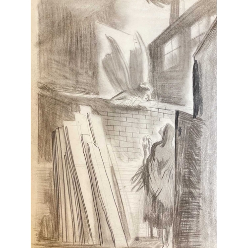 1165 - Arthur WRAGG (1903-1976) Eleven Works Mostly pen and ink or graphite. unsigned, largest 49.5cm x 71c... 